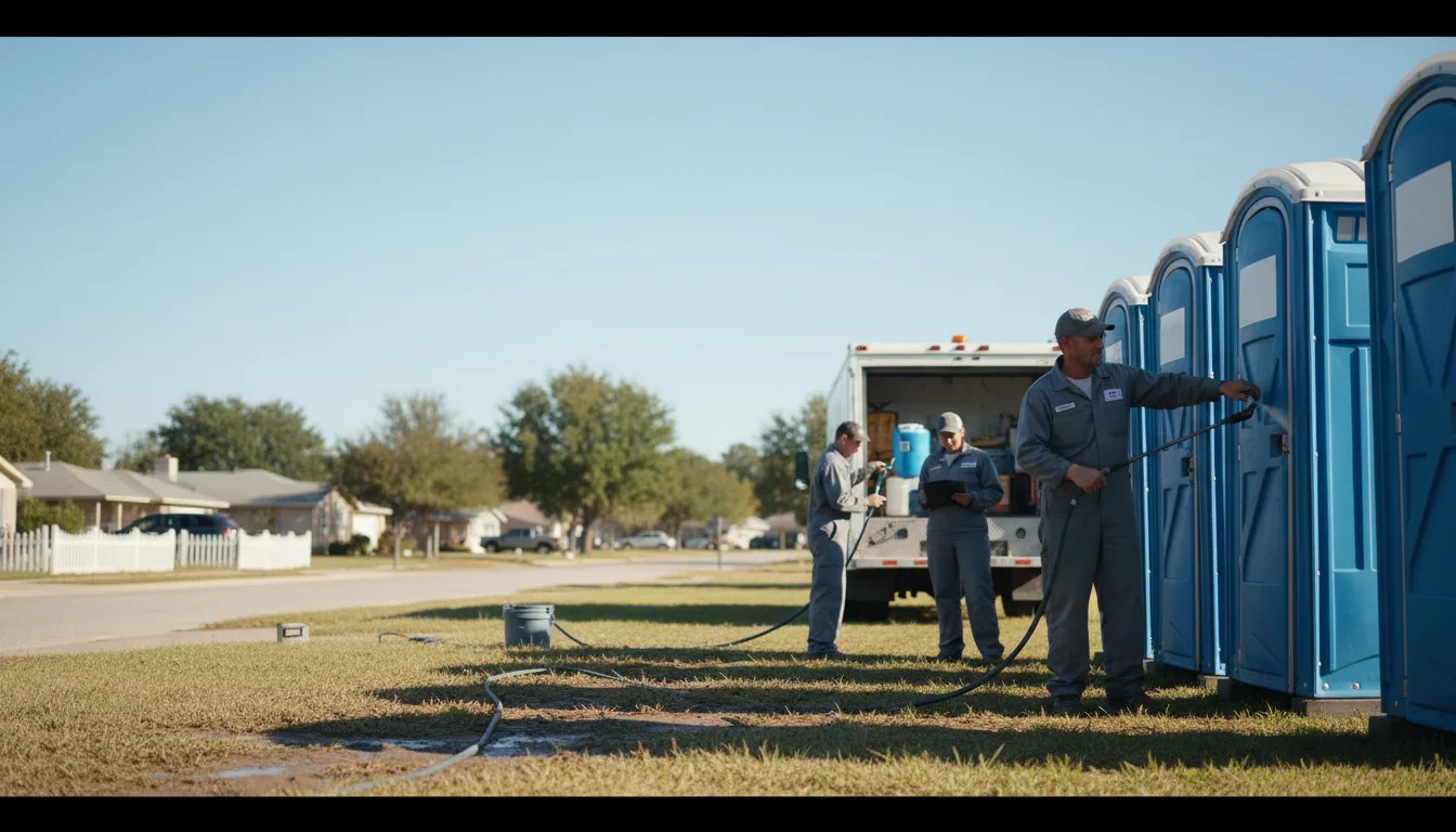Long-Term Portable Toilet Rental in Central City, IA near me